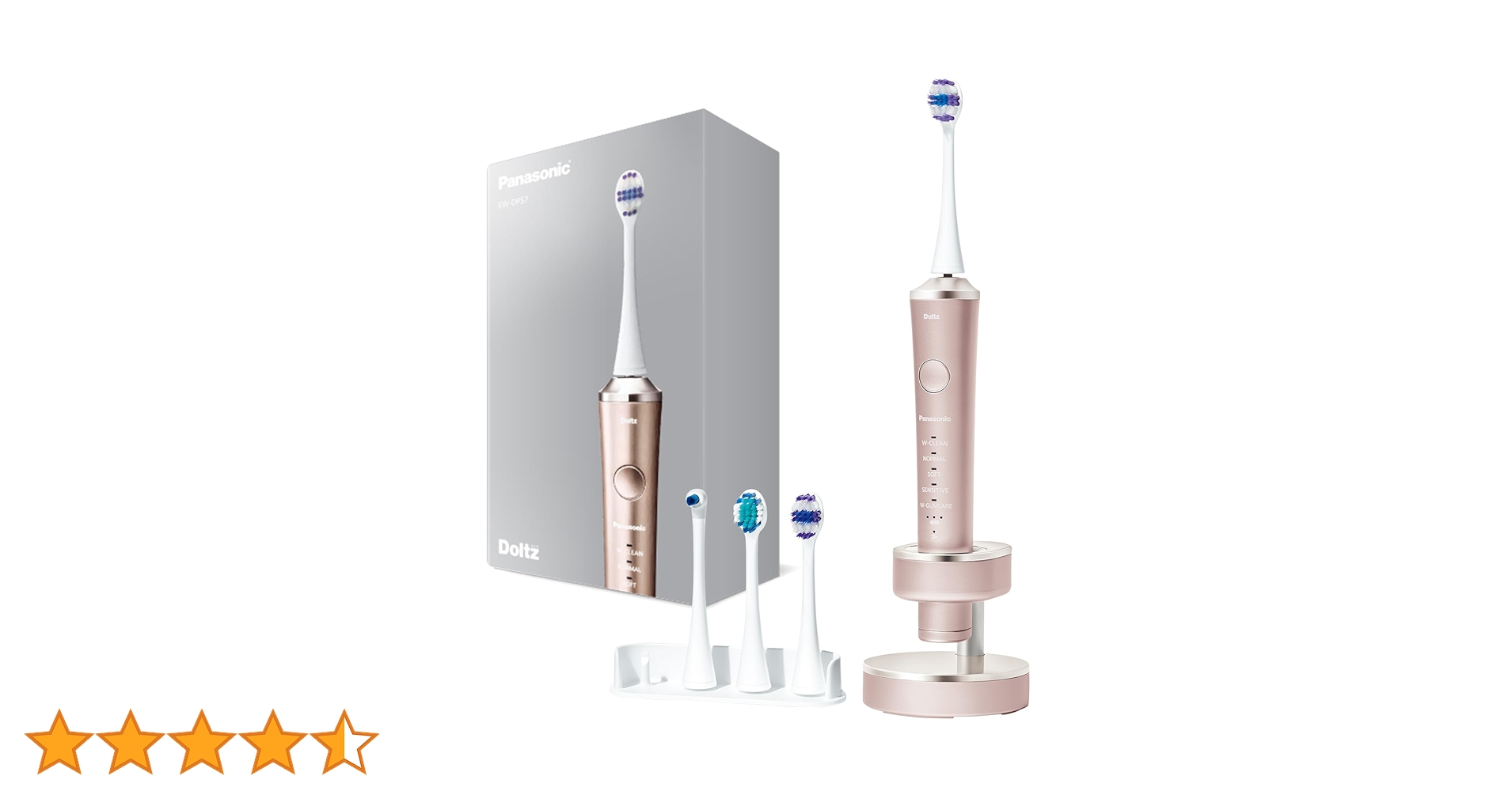 【美品】Panasonic 音波振動ハブラシ ドルツ EW-DP57-S Amazon.co.jp: パナソニック(Panasonic) 【2023年発売